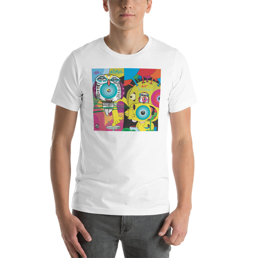 As Above so Below - LEBO X DALEK - LEBo Short Sleeve Unisex T-Shirt